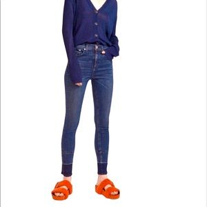 rag & bone Vee high rise ankle skinny jean size 28